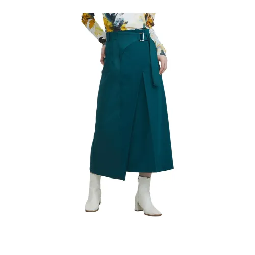 UNITED TOKYO Casual Long Skirts Women's Green