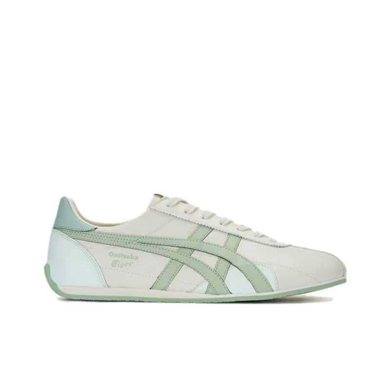 Onitsuka Tiger Runspark Slip-Resistant Low-Top Casual Shoes Unisex Beige-1
