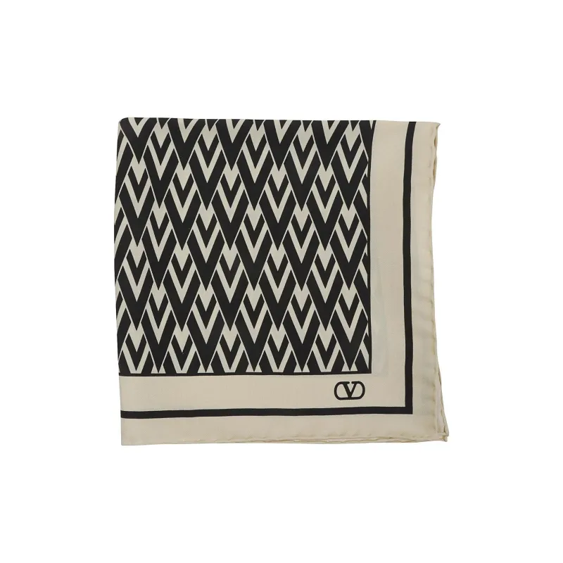 Valentino All Over Patterned Scarf-1