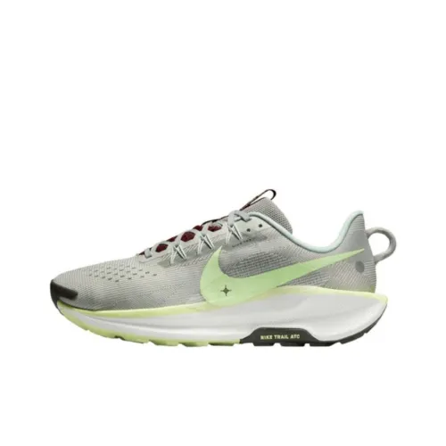 Nike Pegasus Trail 5 Light Silver College Grey Dark Team Red Barely Volt