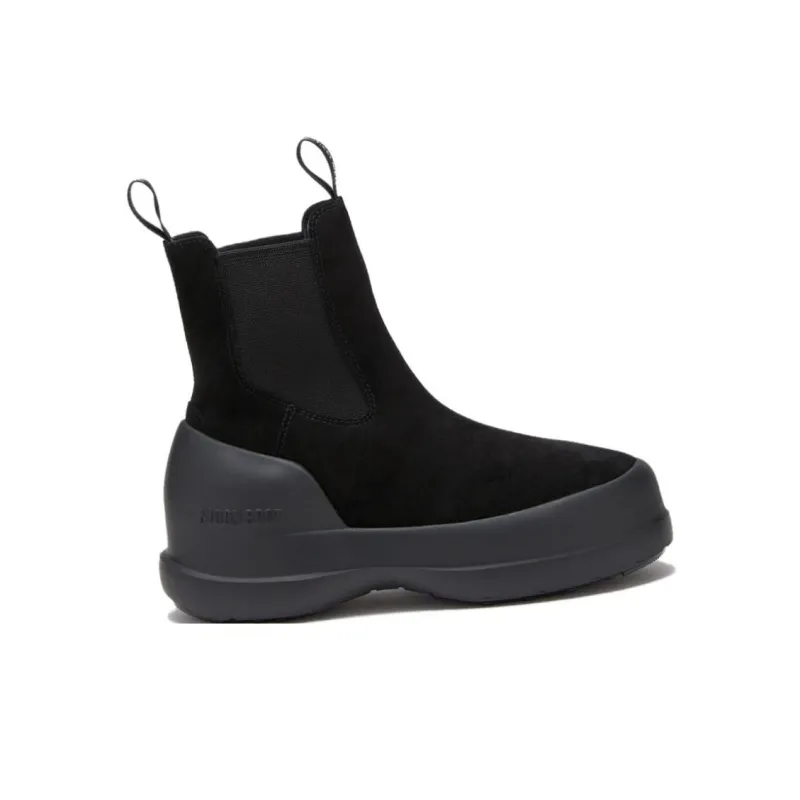 Moon Boot Luna Logo Printed Slip On Boots-1
