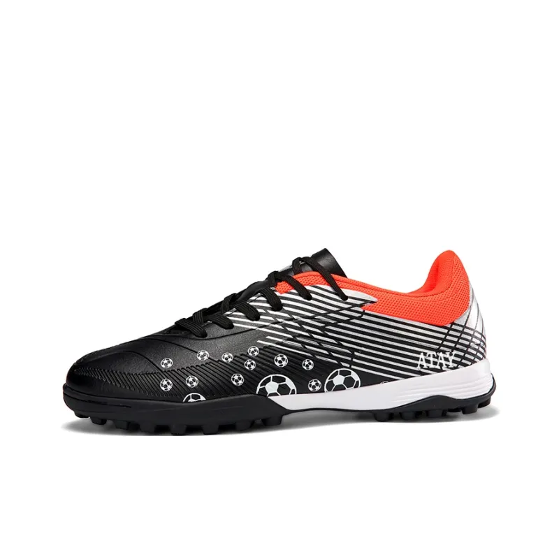 ATAY Soccer Shoes Men Low Top Green/Black/Orange/Blue Green-15