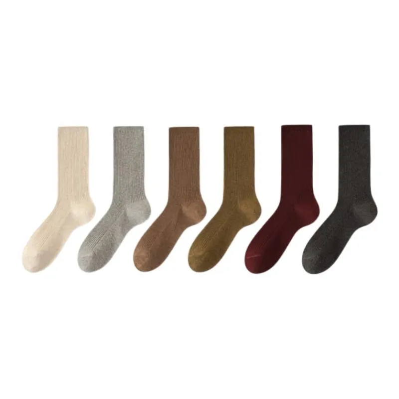 MADALLO Mid Calf Socks Women's Combo Set-1