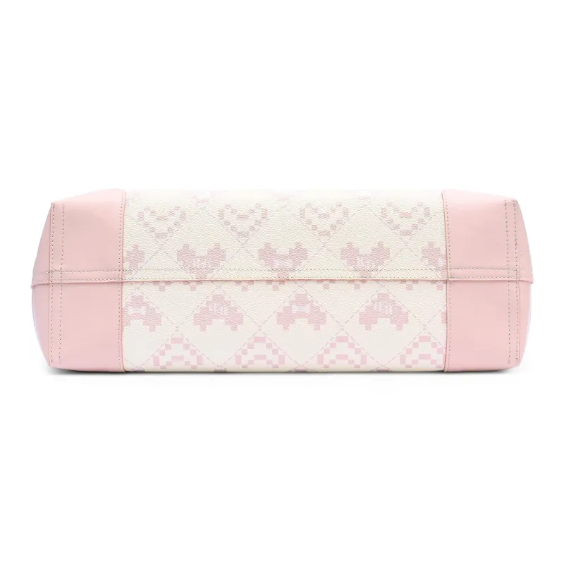 ROSEDAWN PVC Shoulder Bag Tote Regular Women's Pink/Black-3