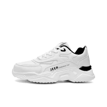 JEEP SPIRIT Anti Slip Wear Resistant Waterproof Breathable Lightweight Warm Low Top Outdoor Trekking Shoes Men's