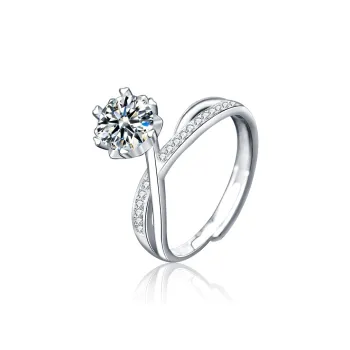 WUMZK 925 Sterling Silver Rings Unisex