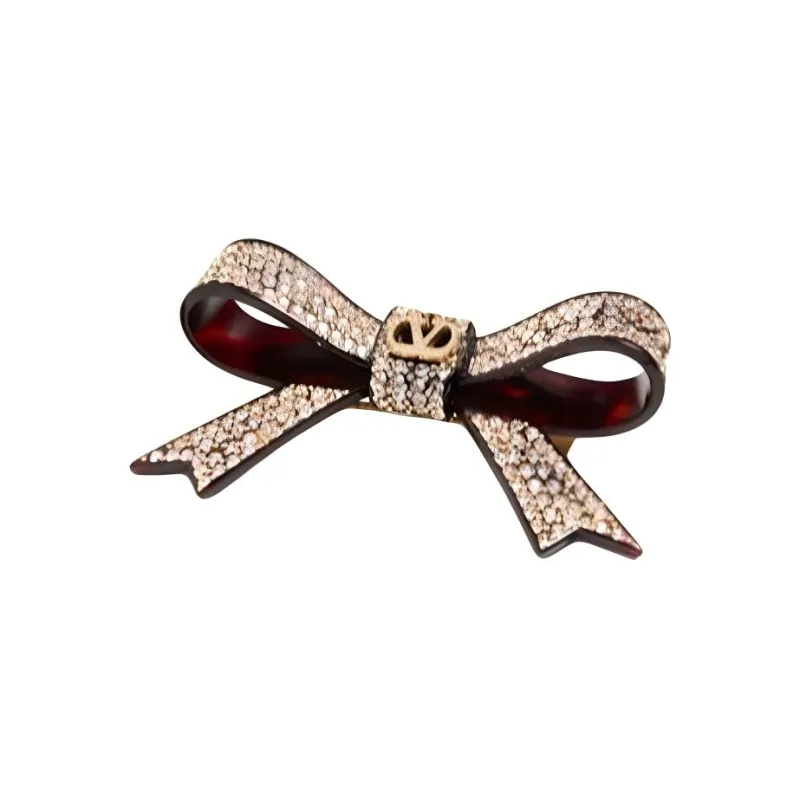 Valentino   Hair Clips Women's Gold-1