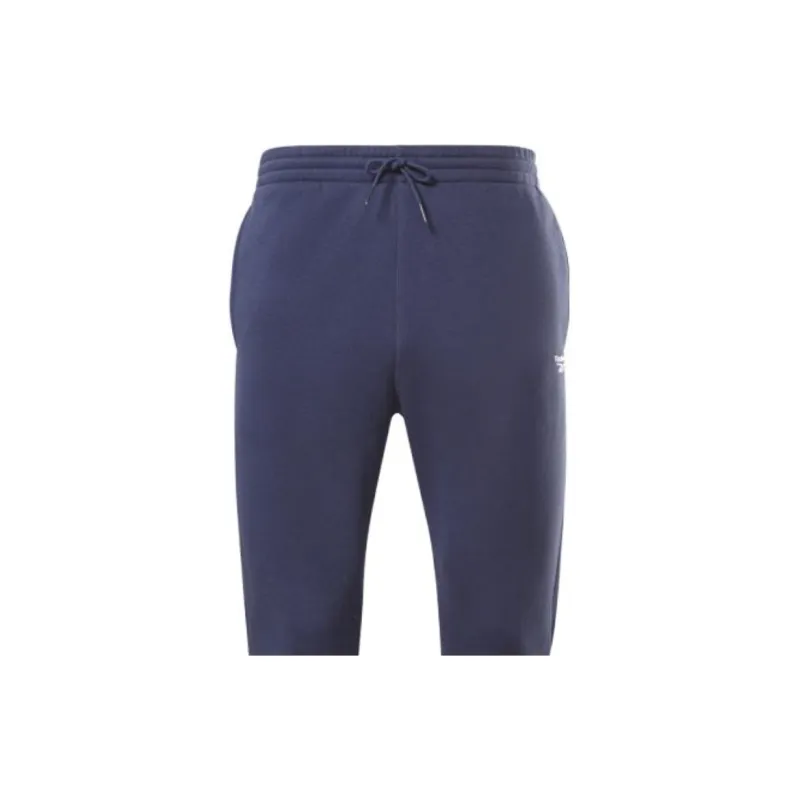 Reebok Knitted Sweatpants Men Navy Blue-3