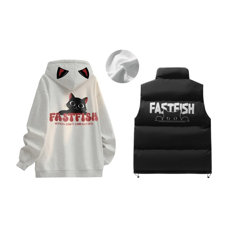 FASTFISH Sweatshirt Sets Unisex-14