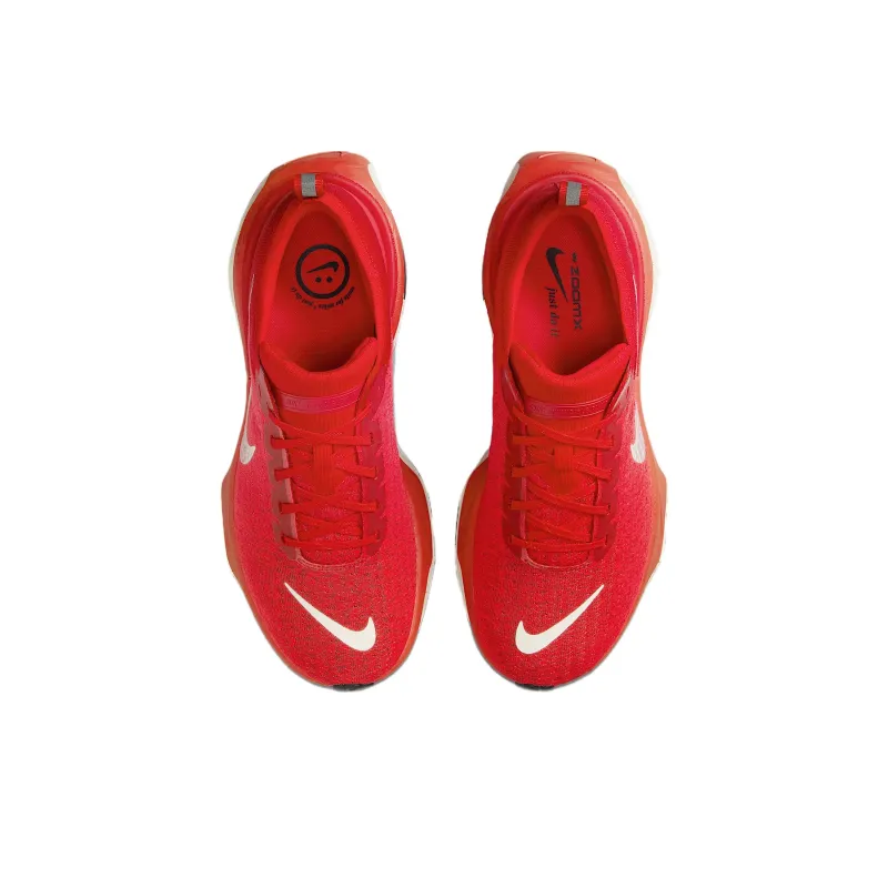 Nike Invincible 3 Cushioning Slip Resistant Low Top Casual Running Shoes Men's Red-3