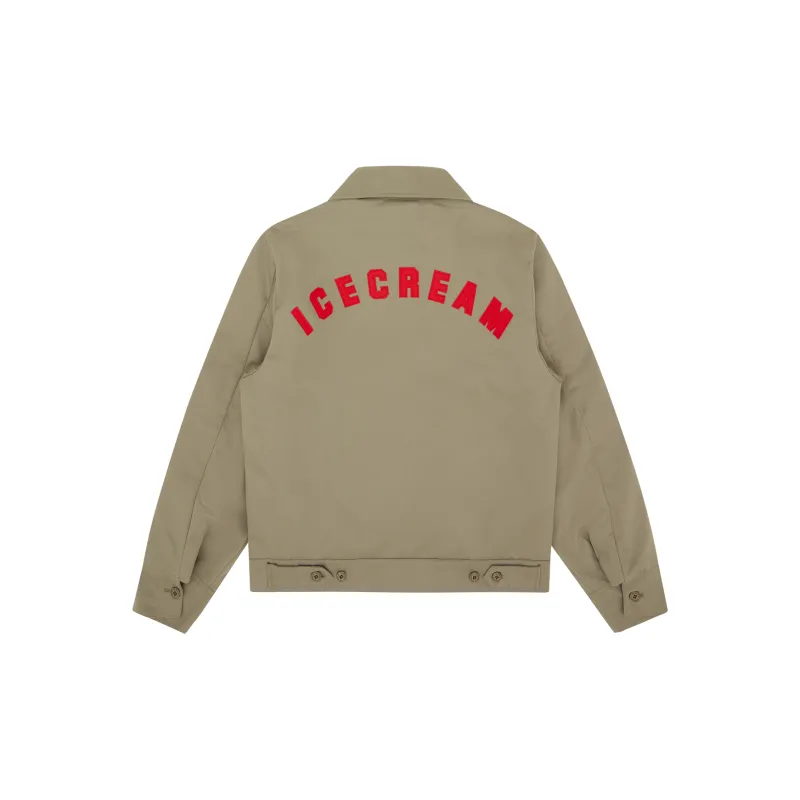 ICECREAM SS25 Jacket Unisex Khaki-1