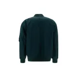 rhomb jacquard denim jacket
