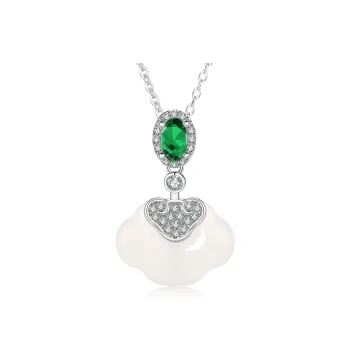 Lao Feng Xiang Chalcedony Necklaces Women's