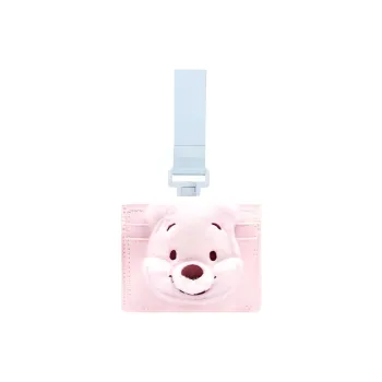 Disney Cherry Blossom Polyester Card Holder Unisex Cherry Blossom Pink
