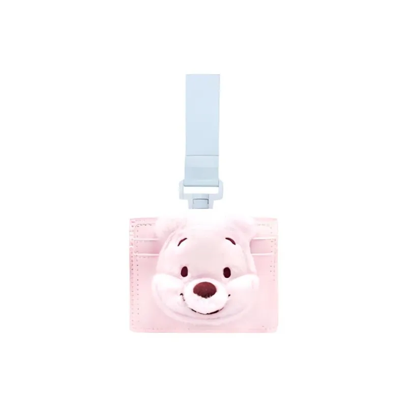 Disney Cherry Blossom Polyester Card Holder Unisex Cherry Blossom Pink-0