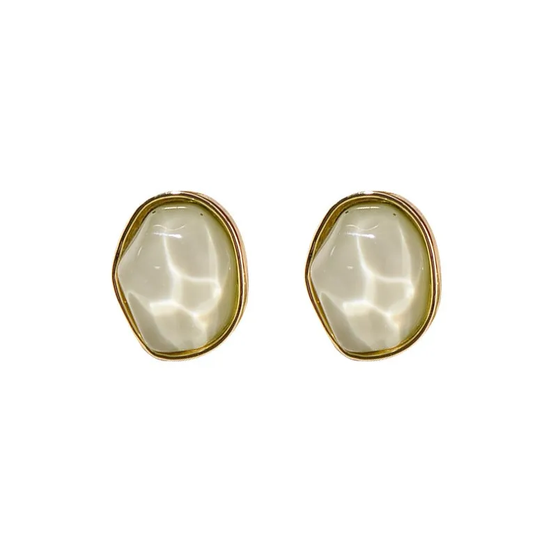 QIANFANGDAHUANGYE Alloy Stud Earrings Women's-0