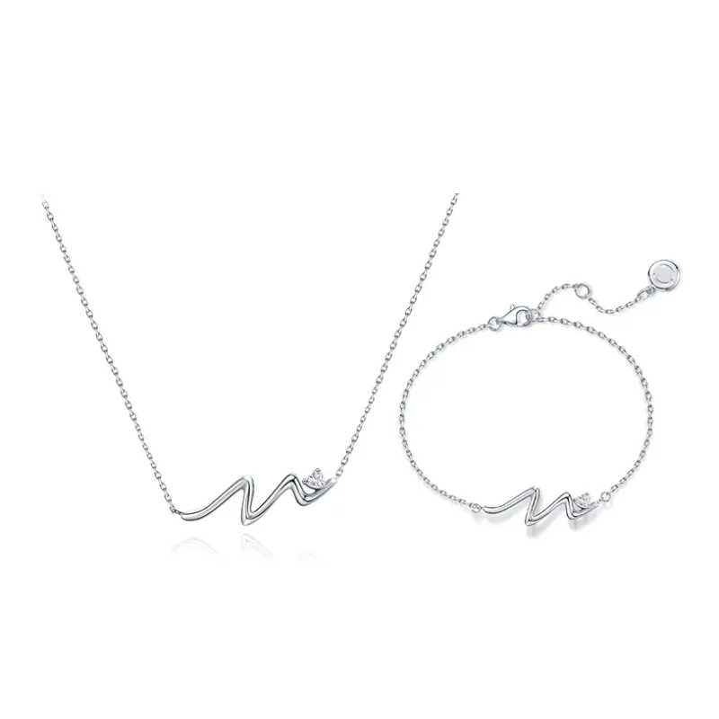 FANCI S925 Silver Spliced Chain, Jewelry Women's-2