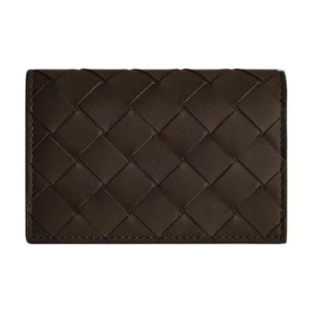 Bottega Veneta Intrecciato Bi Fold Cardholder