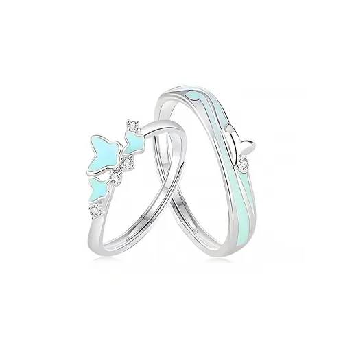 LUCA Sterling Silver Rings Unisex Anniversary Gift For Girlfriends Birthday