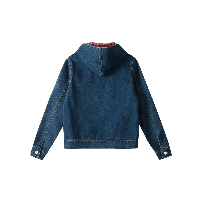 CUWU Denim Jackets Unisex Blue-1