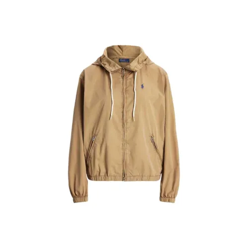 Polo Ralph Lauren SS25 Jackets Coats Women's Brown Yellow