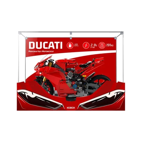 KGBOX Used For Building Block 42202 Ducati Panigale V4S Motorcycle Model Accessories