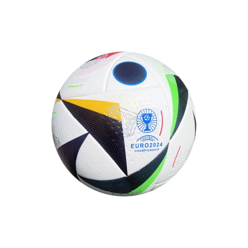 THREEHUAN Size 5 Soccer PU Seamless Thermal bonding Black White-1