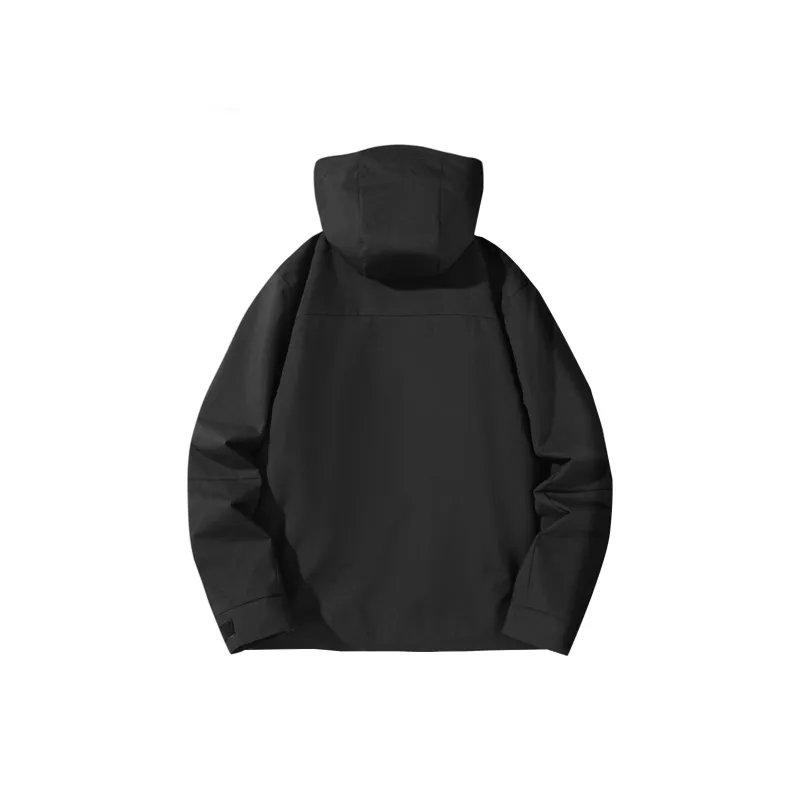 TINA GIA Jackets Coats Men's Phantom Black-1