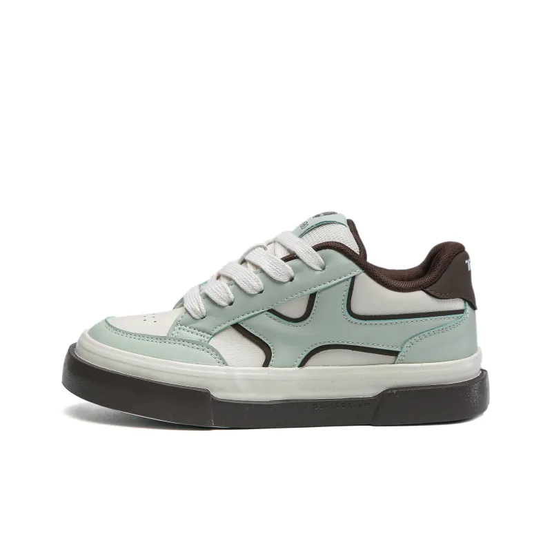 Alan Vincent Anti-Slip Wear-Resistant Low-Top Skateboard Shoes Women's-4