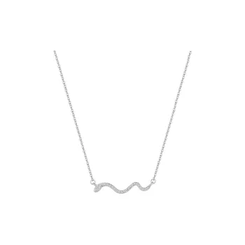 Heart Grass 999 Fine Silver Necklaces Women's