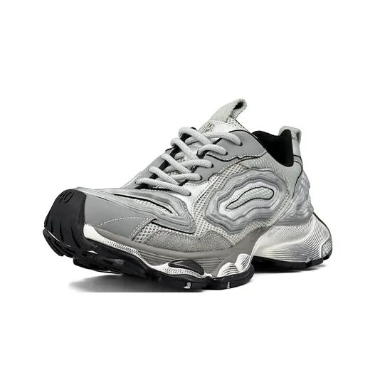 ZSBELLA Slip Resistant, Abrasion Resistant, Breathable Low Top Chunky Sneakers Men's-5