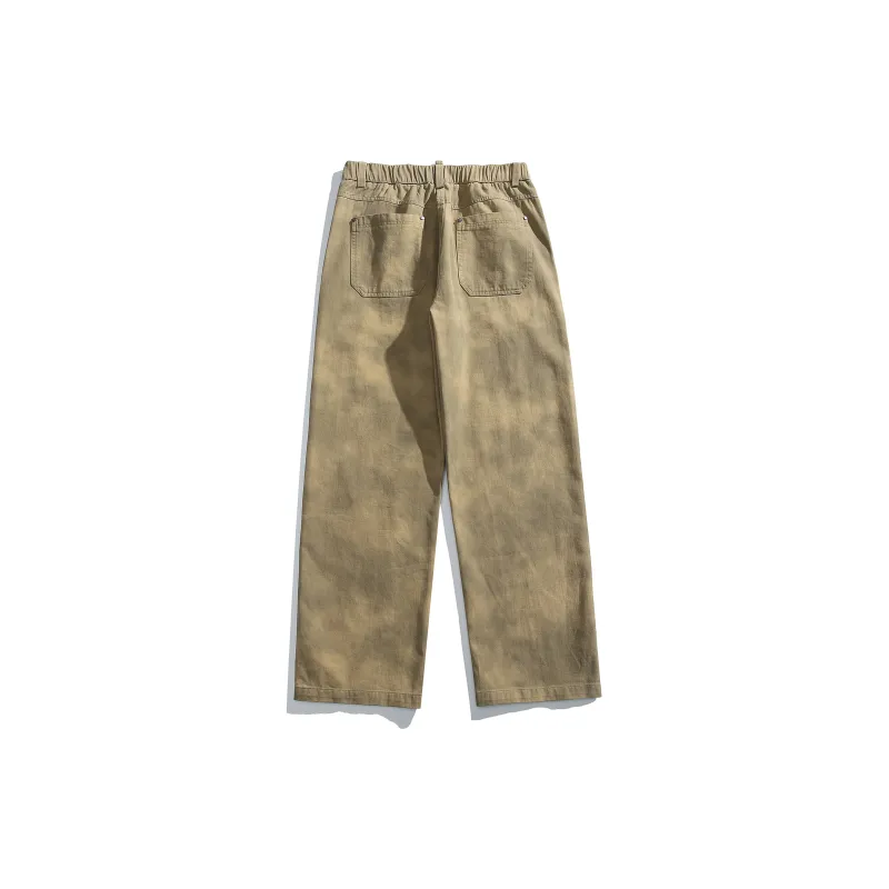ROBINHOOD Casual Pants Unisex Khaki-1