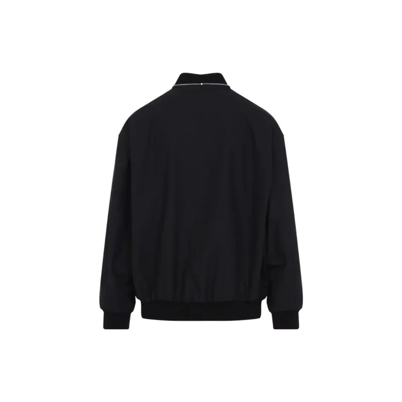 JIL SANDER Zipped Bomber Jacket-1