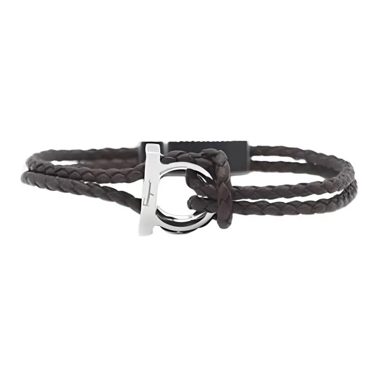Ferragamo Gancini Woven Bracelet-0