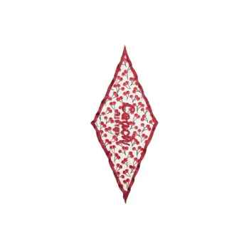 COACH Silk Silk Scarves Unisex Red
