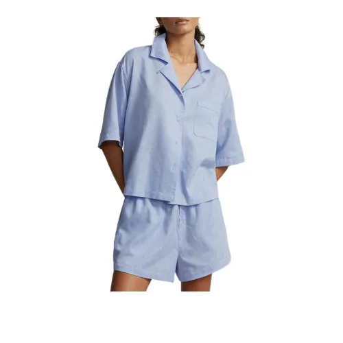 Polo Ralph Lauren FW24 Pajama Set Women's Blue