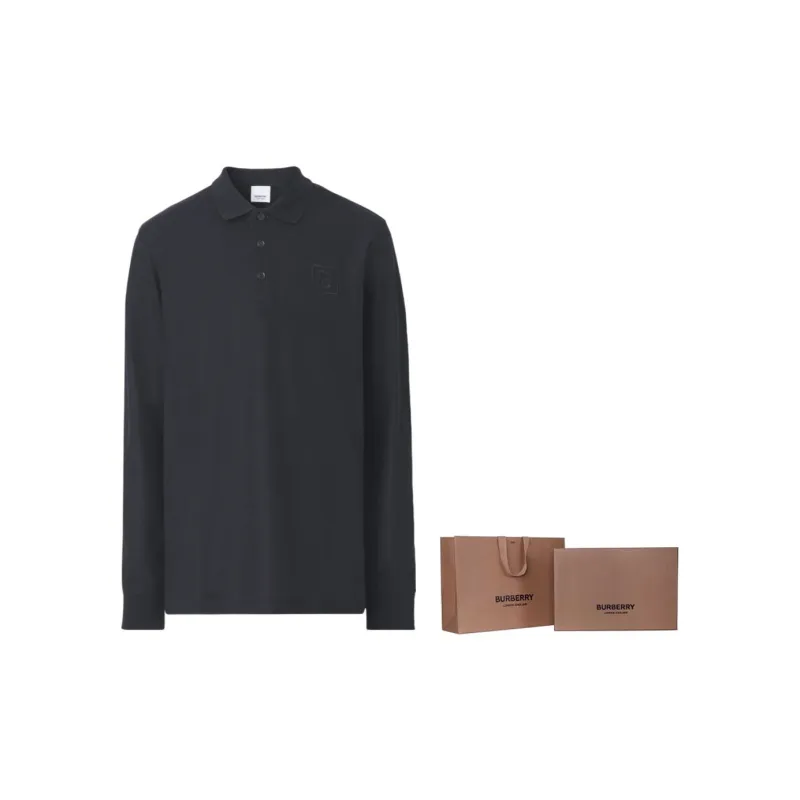 Burberry Long Sleeve Polo-8
