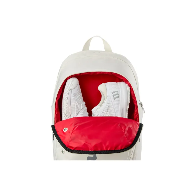 Wilson Tennis Racket Bags Large Capacity, Can Hold 2 Items White-3