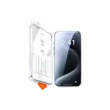 0.15mm Ultra-Thin and Seamless AGC Tempered Glass Screen Protector with Self-Installation Tool