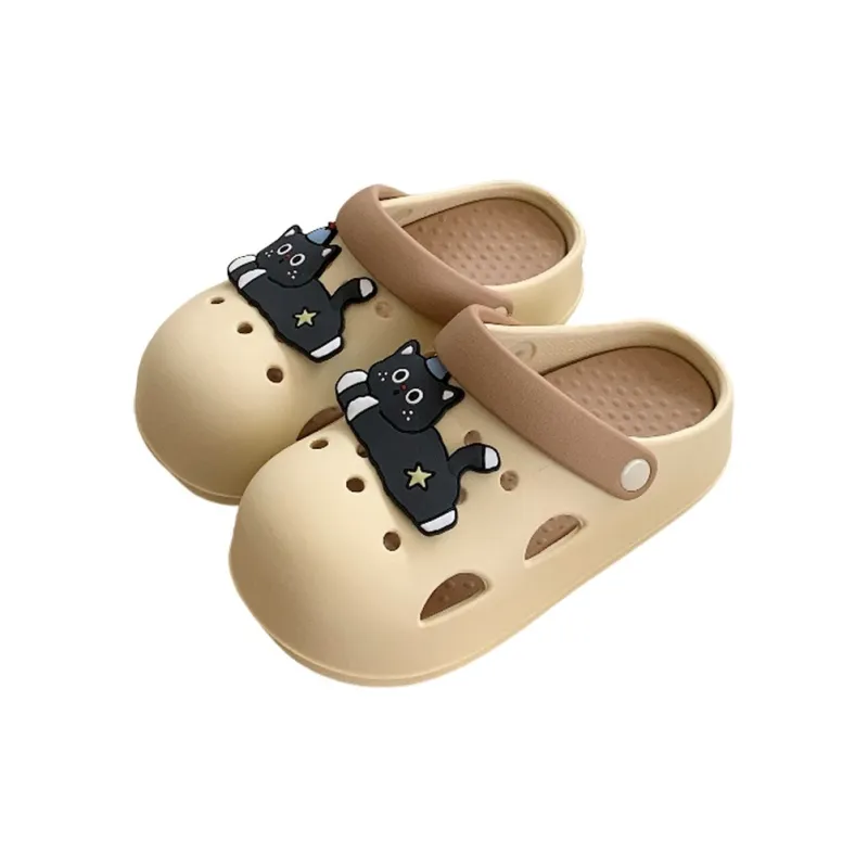 SHIGUDE Slippers Women's, Black White-15