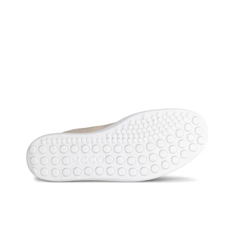 Ecco Soft Cool Slip Resistant Low Top Skateboard Shoes Women's Lime Gray-3