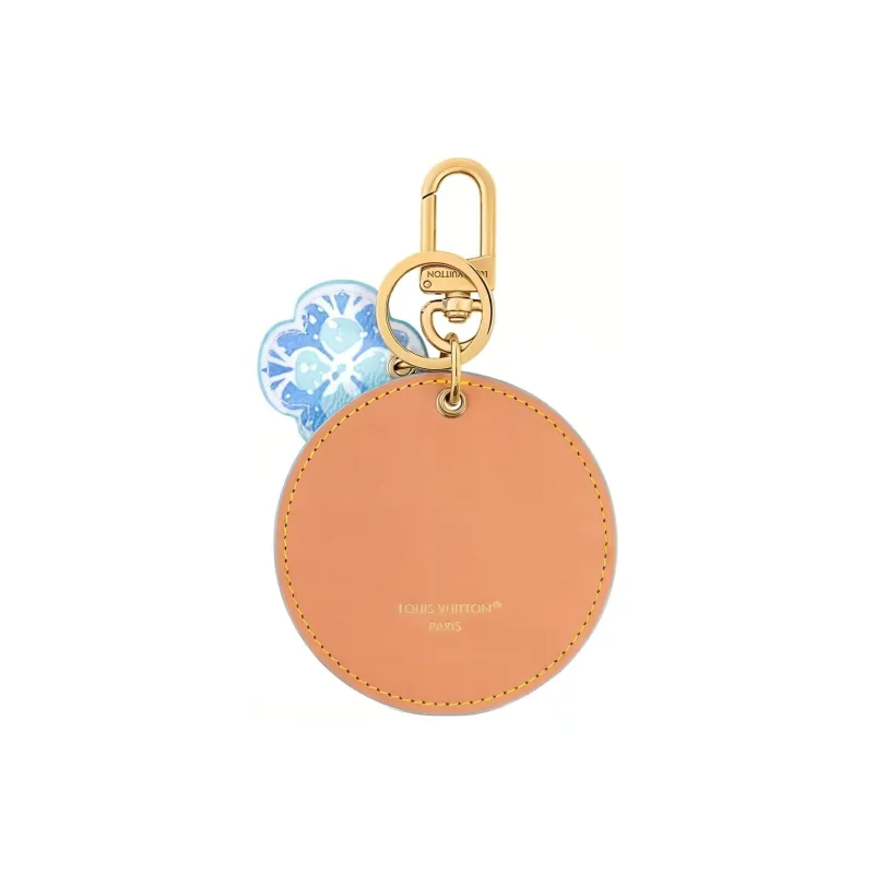 LOUIS VUITTON Leather Bag Accessory Women's Light Blue & Light Green-1