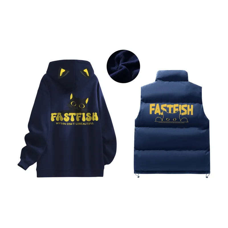 FASTFISH Sweatshirt Sets Unisex-11
