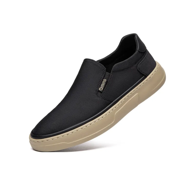 15 MINS Low Top Casual Shoes Men's Black-7