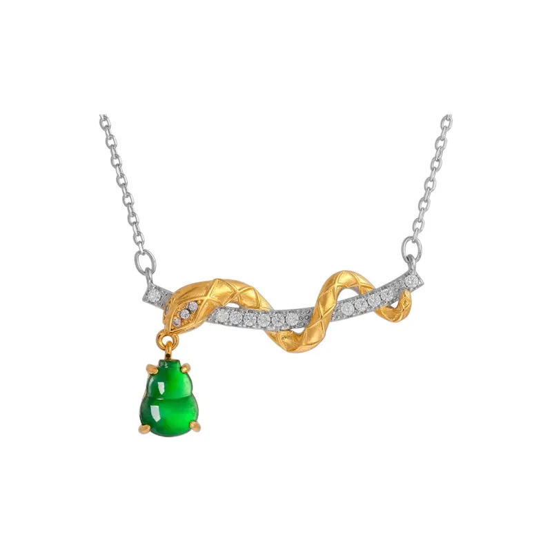 Princess Cui Ice Type Jadeite Necklaces Women's-6