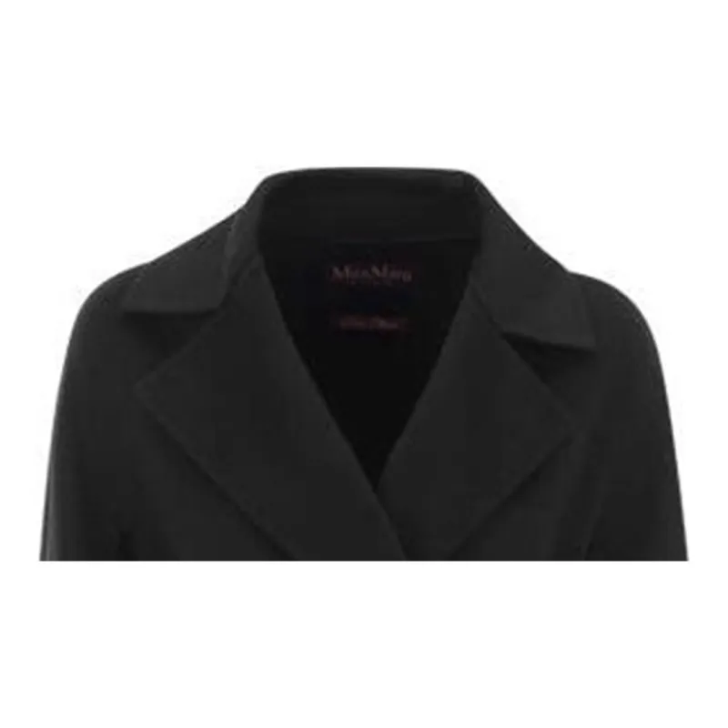 MaxMara Studio Velvet Jackets Women's Black-4