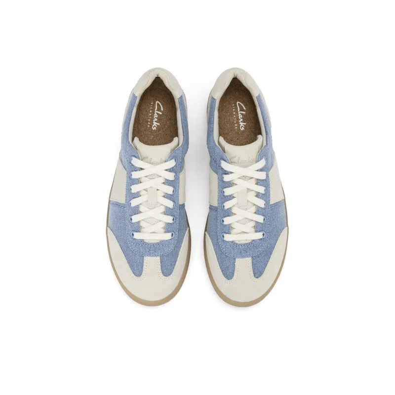 Clarks Craftlite Met Slip Resistant Low Top Skateboard Shoes Women's Blue-2
