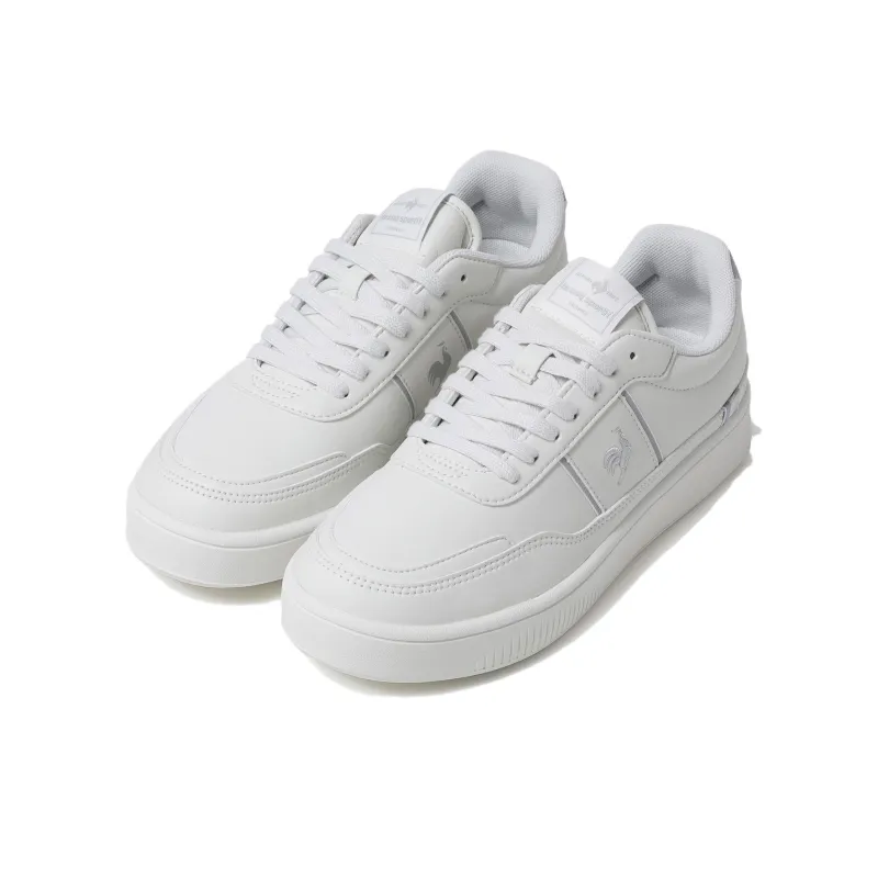 Le Coq Sportif Anti Slip Wear Resistant Low Top Tennis Shoes Unisex Gray-1