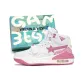 White Pink High-Top