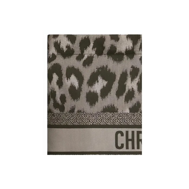 DIOR DiorTravel Technical Fabric Clutch Coin Purse Shoulder Bag Women's Gray-4